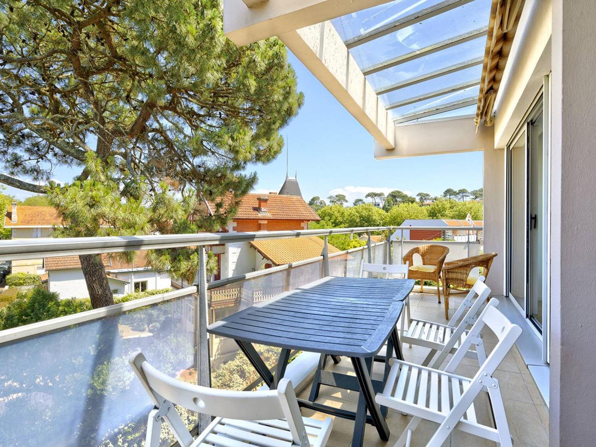 Arcachon : Appartement T3 Avec Acces Prive A La Plage, Balcon, Parking Et Wifi - Fr-1-433-124 Exterior photo